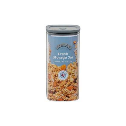 Kilner Fresh Storage Square Jar 1.5L
