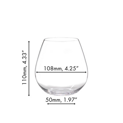 The O Wine Tumbler Pinot Nebbiolo Set of 2