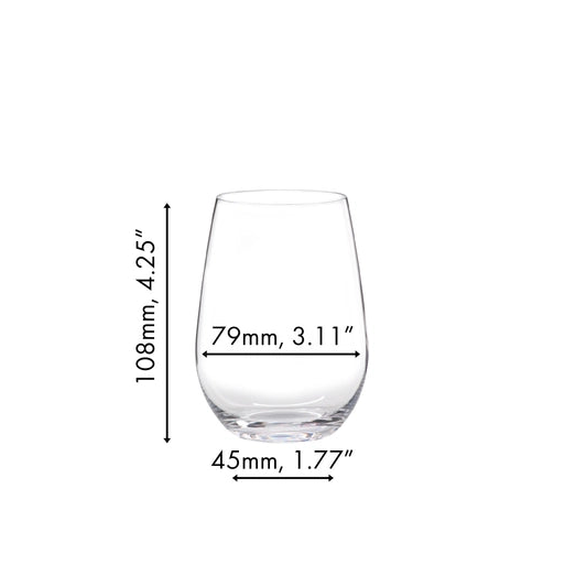 The O Wine Tumbler Riesling Sav Blanc Set of 2