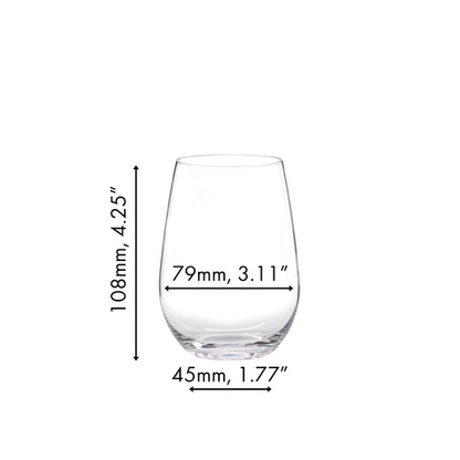 The O Wine Tumbler Riesling Sav Blanc Set of 2