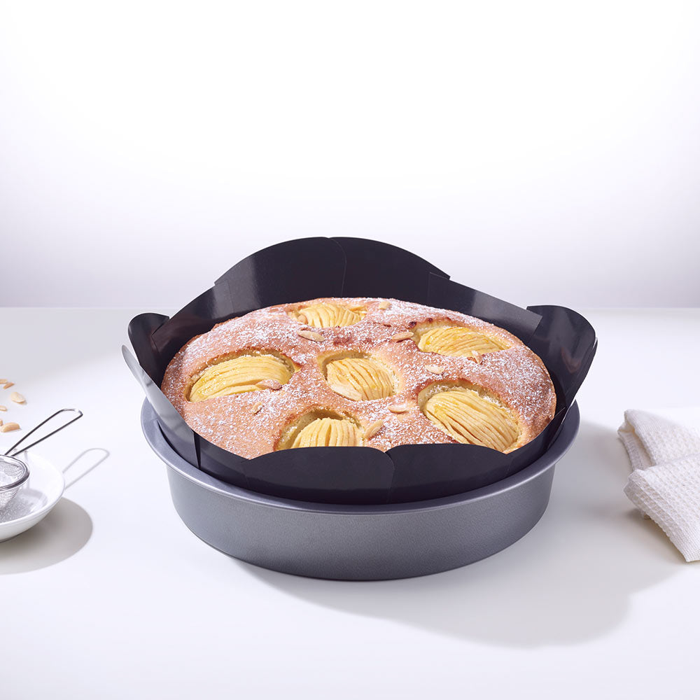 Apple Tea Cake Baked in Cake Tin Liner Round 20cm