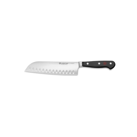 Wusthof Classic Santoku With Hollows 17cm