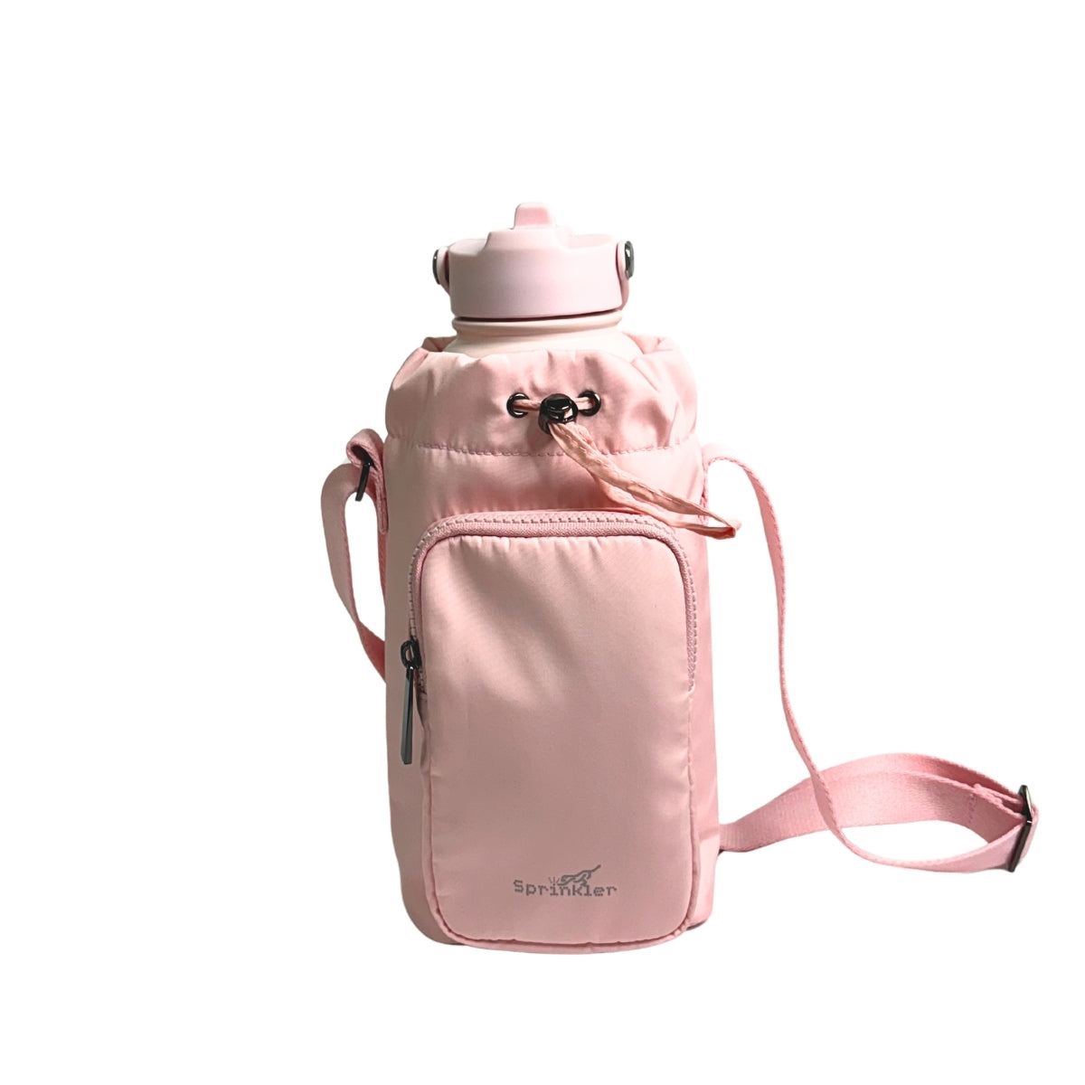 Crossbody Lite Insulated Bottle Bage - Pink