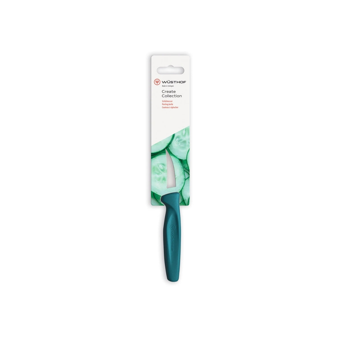 Wusthof Create Peeling Knife 6cm - Blue