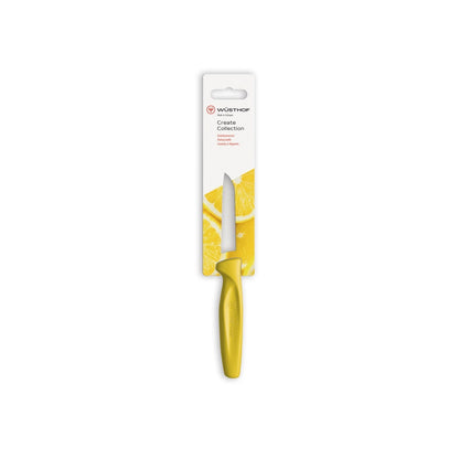 Wusthof Create Bull Nose Paring Knife 8cm - Yellow
