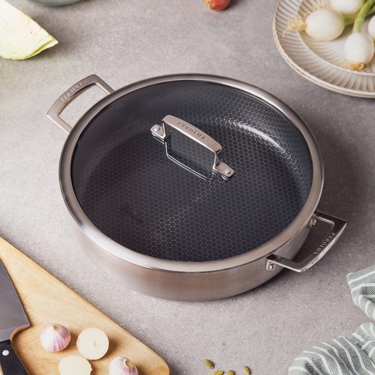 Pyrolux Pyrohex Chef Pan 30cm 5L