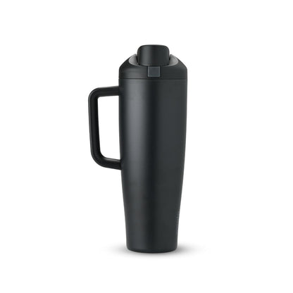 FreeSip Tumbler Stainless Steel Insulated 40oz Very, Very Dark (Black)