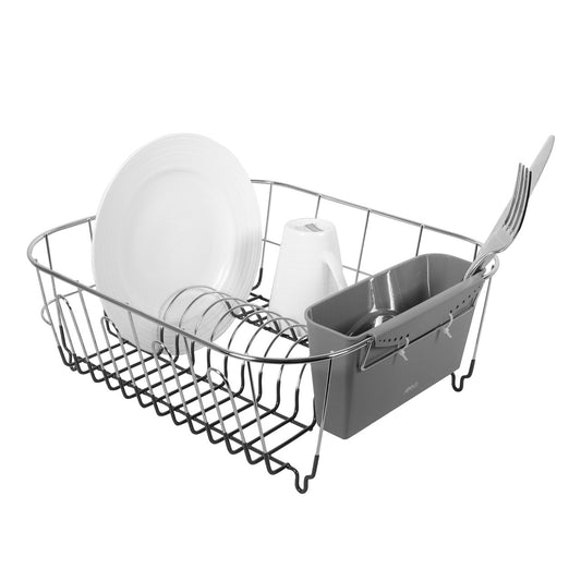 Avanti Slimline Dish Rack Small Grey