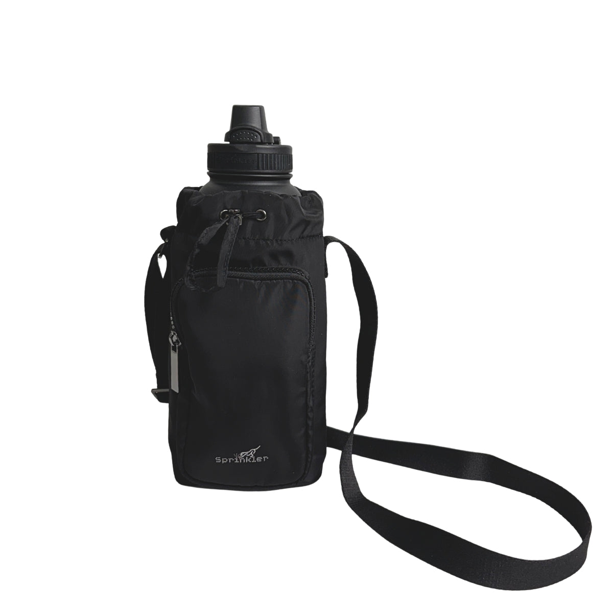 Crossbody Lite Insulated Bottle Bage - Black