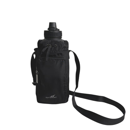 Crossbody Lite Insulated Bottle Bage - Black