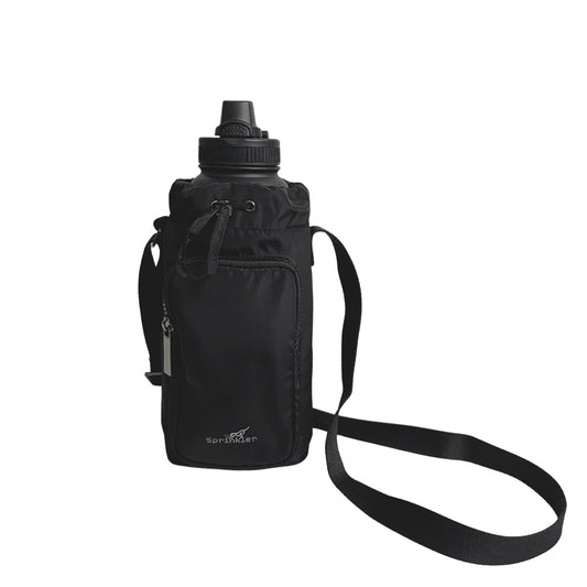 Crossbody Lite Insulated Bottle Bage - Black