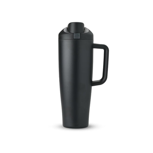 FreeSip Tumbler Stainless Steel Insulated 40oz Very, Very Dark (Black)