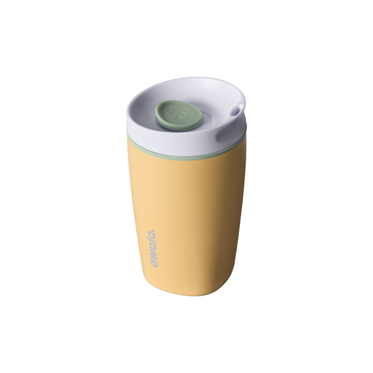 SmoothSip Slider Stainless Steel Insulated 12oz Beachfront (Green Yellow)