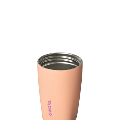 SmoothSip Slider Stainless Steel Insulated 12oz Peachy Keen (Grey Peach)