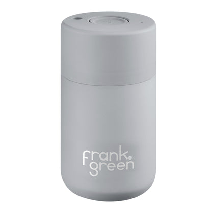 12oz Reusable Cup - Push Button Lid - Harbour Mist