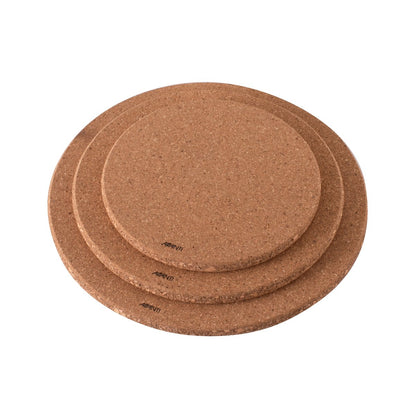 Avanti Round Cork Trivets With Magnets 3 Piece