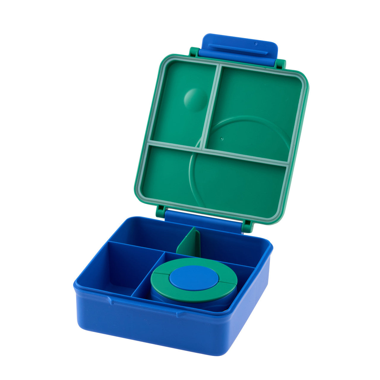 Avanti Yum Yum Bento Lunch Box with Insulated Food Jar Green