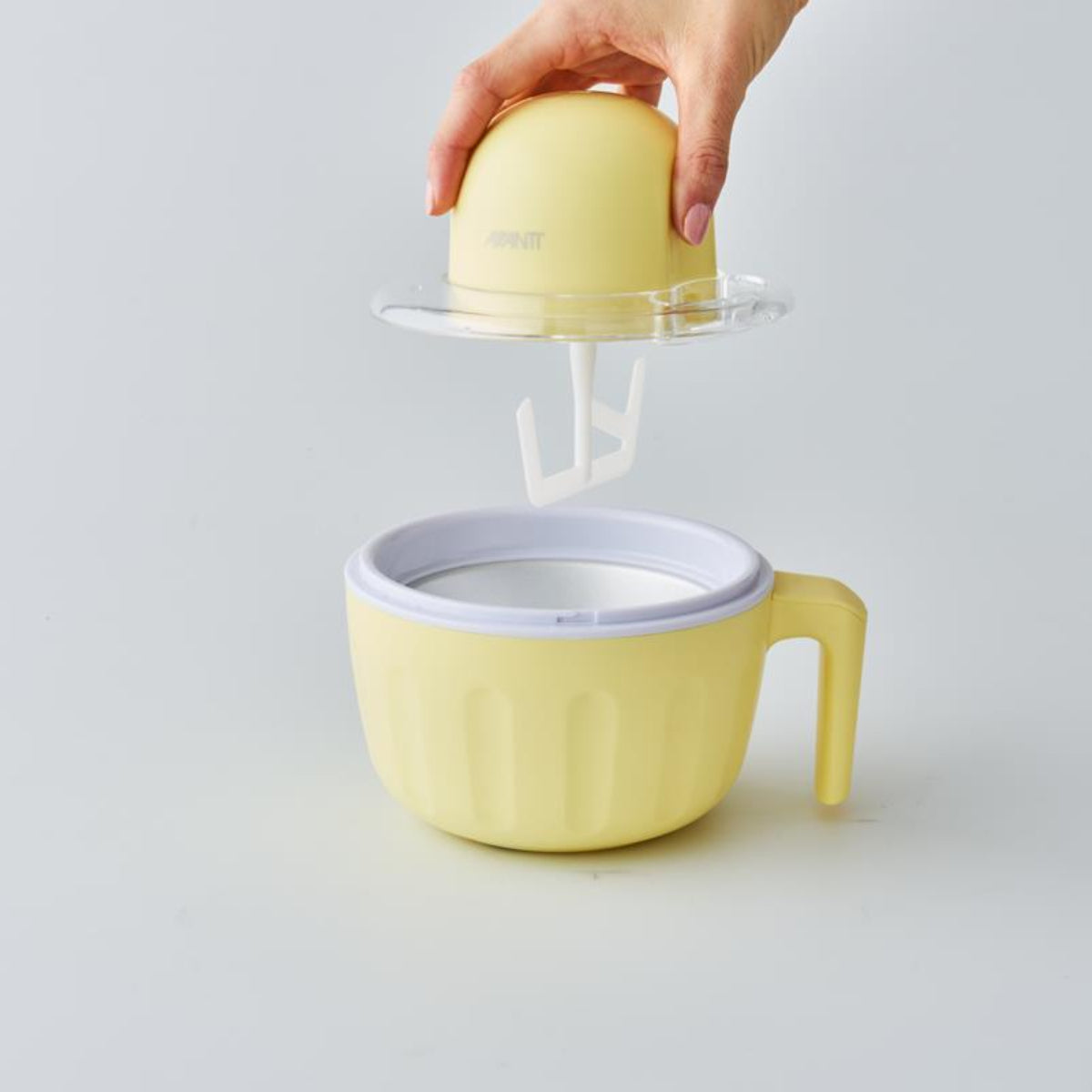 Portable Wireless Ice Cream Maker - Lemon