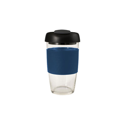 Glass GoCup 473ml Navy, Black And Charcoal