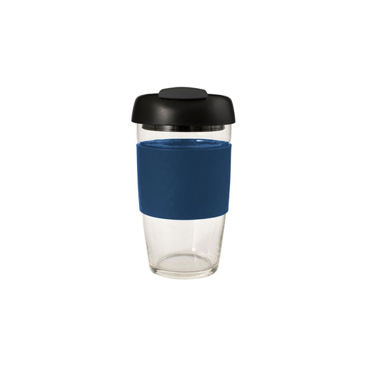 Glass GoCup 473ml Navy, Black And Charcoal
