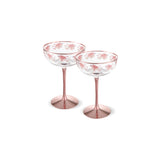 Camilla Coupe Glass 280ML Set of 2 Gift Boxed