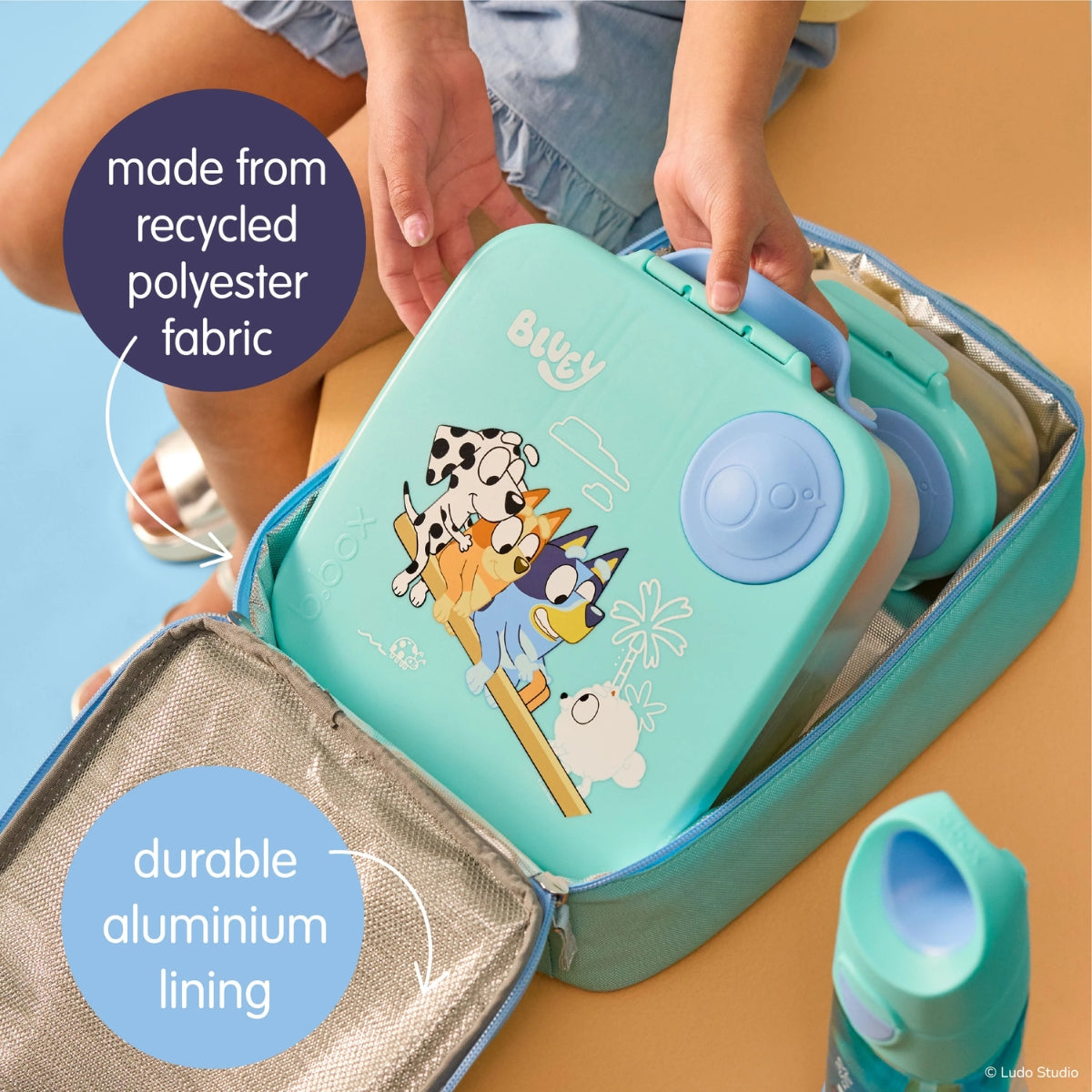 b.box Insulated Lunchbag – Bluey Playtime