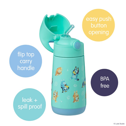 350mL Insulated Drink Bottle – Bluey Playtime