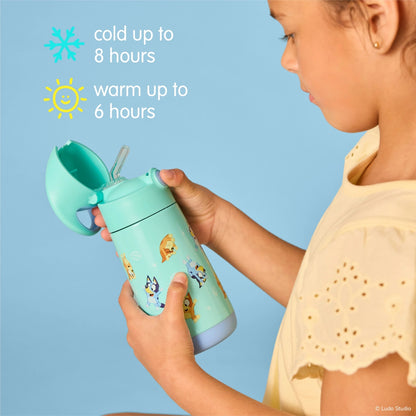 350mL Insulated Drink Bottle – Bluey Playtime