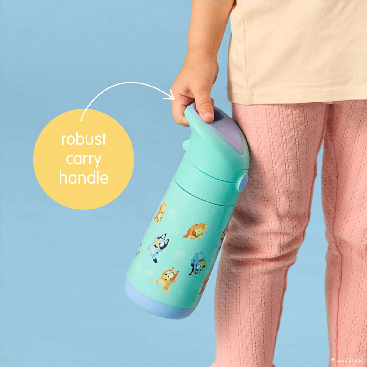 350mL Insulated Drink Bottle – Bluey Playtime