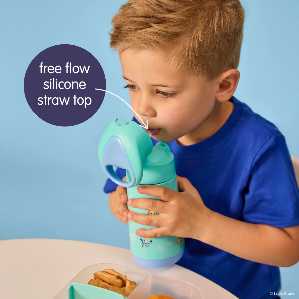 350mL Insulated Drink Bottle – Bluey Playtime