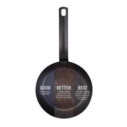 Evolv Pre-Seasoned Carbon Steel Fry Pan 24cm