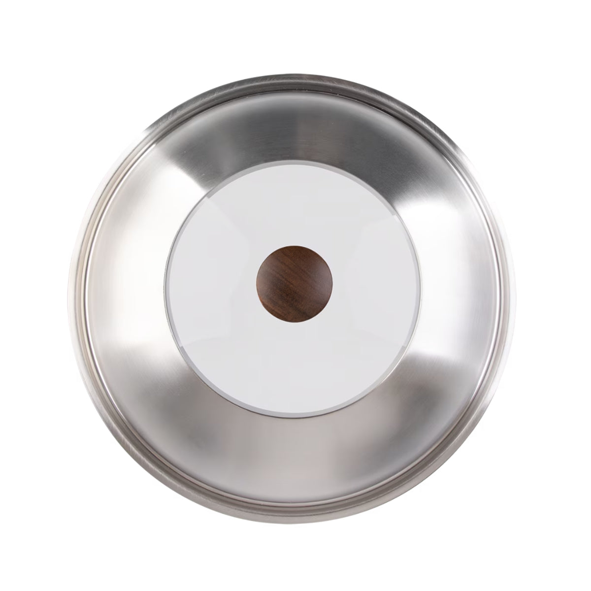 Evolv Stainless Steel Glass Wok Lid 35cm