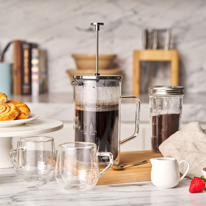 Avanti Capri Double Wall Coffee Plunger 1 Litre - Brewing