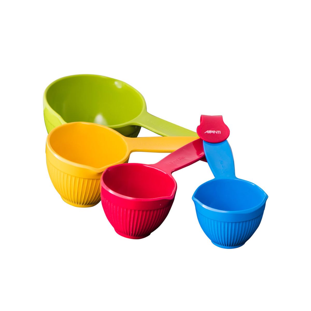 Avanti Ribbed Measuring Cups Primary