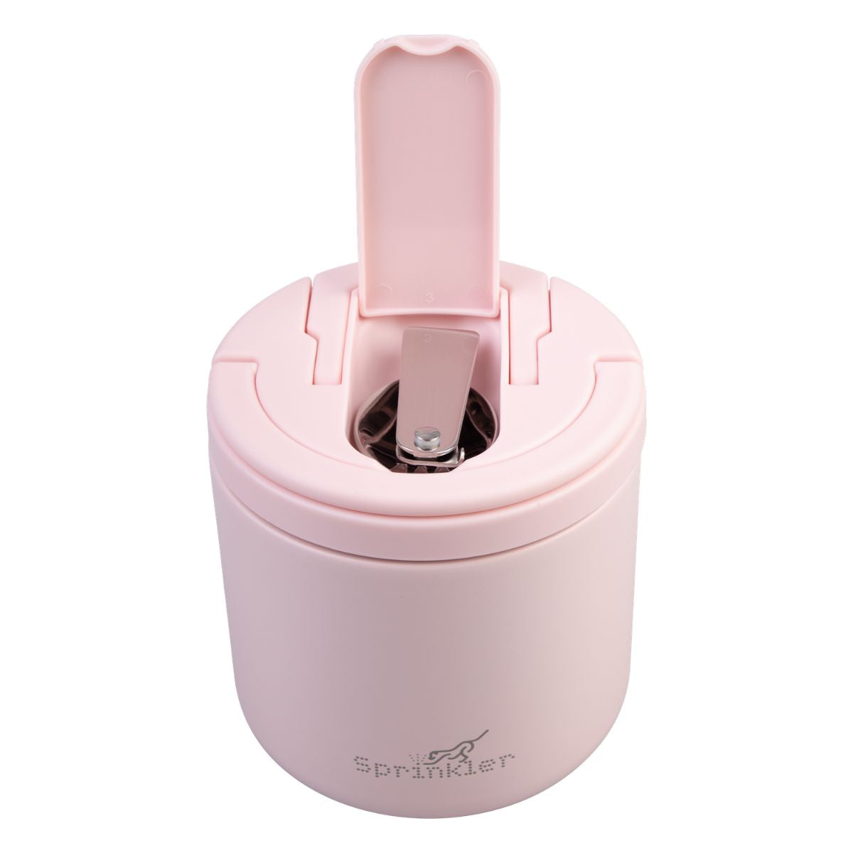 Harley Insulated Food Flask With Spork 500ml - Blush Pink