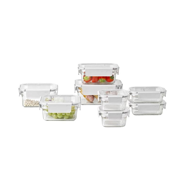 8 Piece Premium Set - White