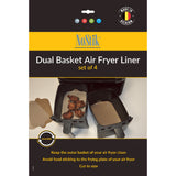 Non Stick Dual Basket Air Fryer Liner