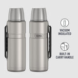 2.0 Ltr King Vacuum Insulated Flask Stainless Finish