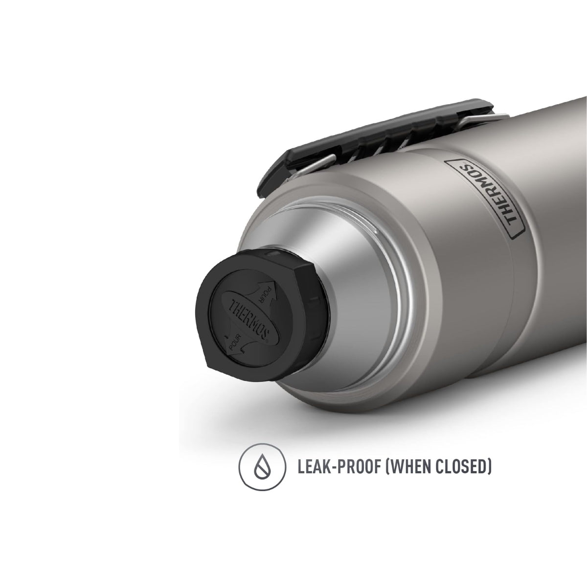 2.0 Ltr King Vacuum Insulated Flask Stainless Finish