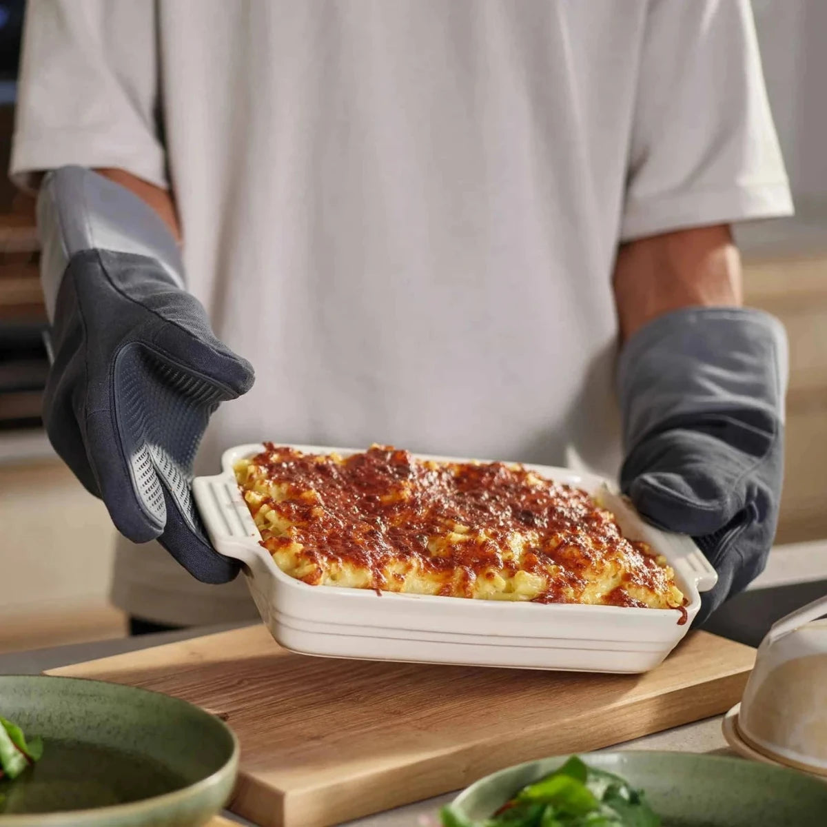 Pinch Oven Gloves - Pair (Grey)