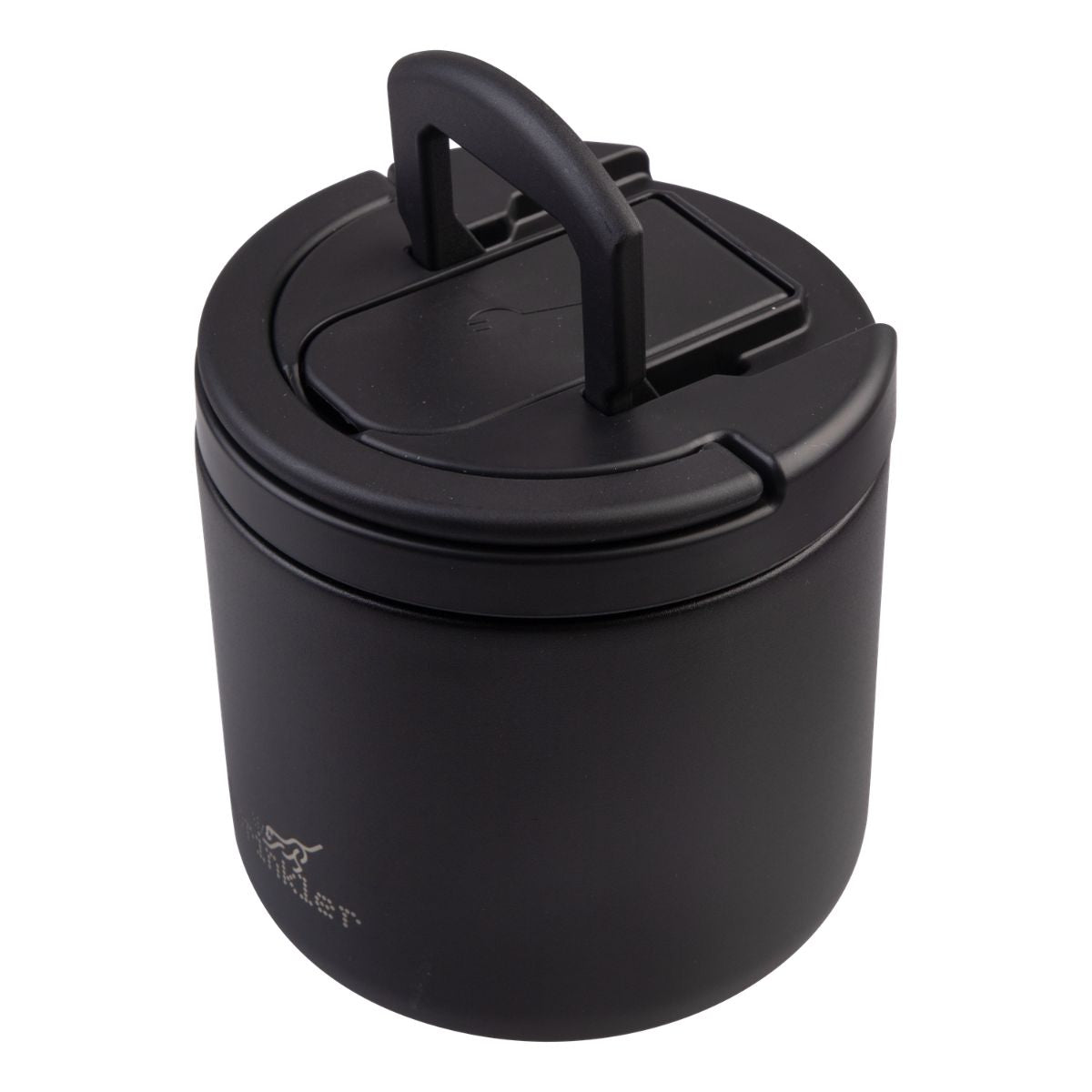 Harley Insulated Food Flask With Spork 500ml - Black