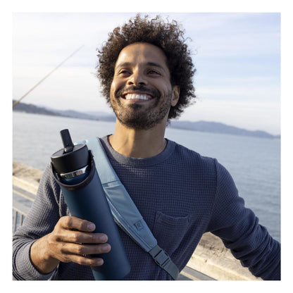 Hydroflask Hydration 24oz Wide W/Flex Straw lid - Goji