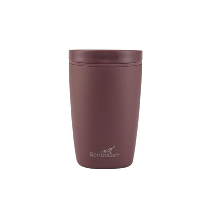 Sprinkler Buddy Triple Insulated Travel Cup 400ml - Red Mahogany