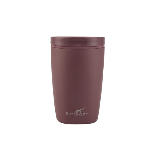 Sprinkler Buddy Triple Insulated Travel Cup 400ml - Red Mahogany
