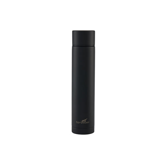 Sprinkler Slim Insulated Skinny Bottle 230ml - Black