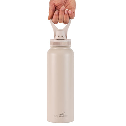 Sprinkler Alfie Insulated Bottle 1.1 Litre - Grey Morn