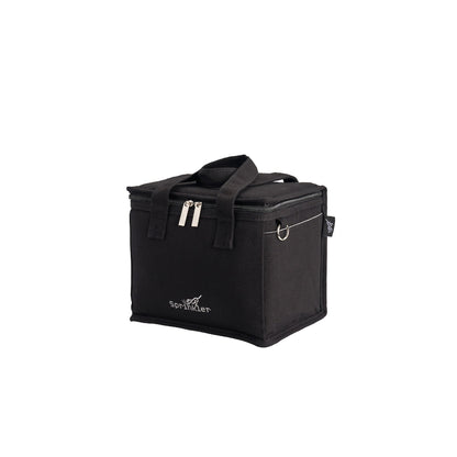 Fergus Insulated Canvas Lunch Bag - Black