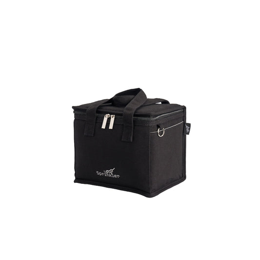 Fergus Insulated Canvas Lunch Bag - Black