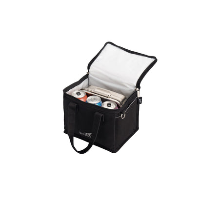 Fergus Insulated Canvas Lunch Bag - Black