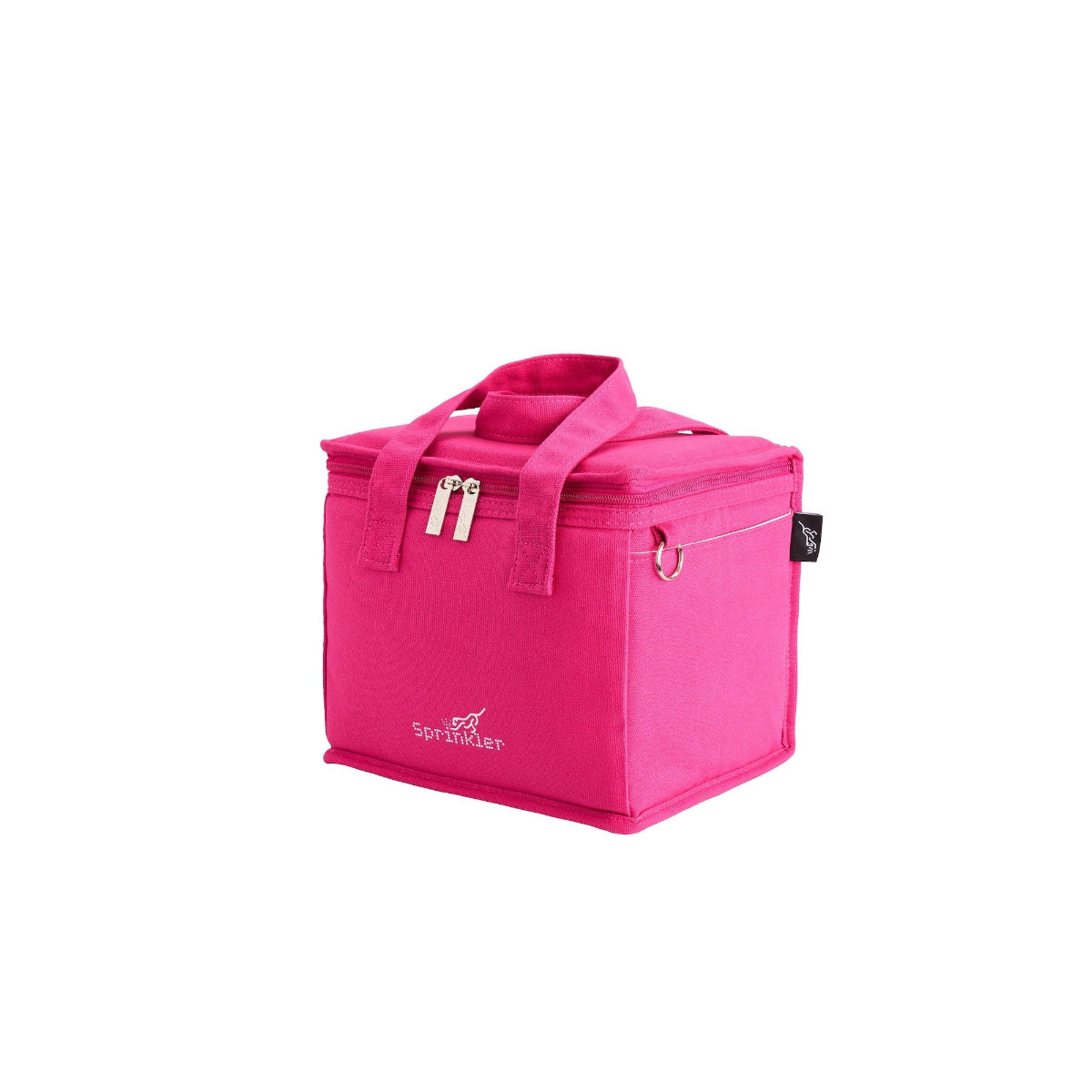 Fergus Insulated Canvas Lunch Bag - Knockout Pink